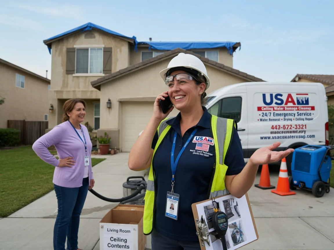 Ceiling Water Damage Restoration National City, MI FAQs
